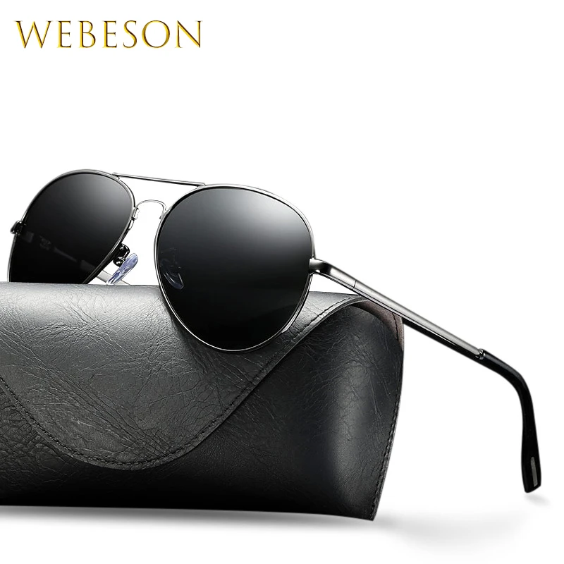 

High-End Polarized Sunglasses Men Women Luxury Brand Outdoor Night Vision Goggles Fashion Pilot Driving Eyewear Travel Glasses