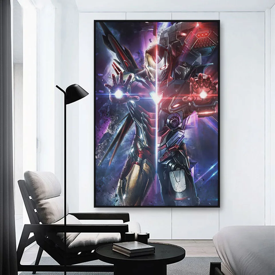 Iron Man diament malarstwo 5D pełny zestaw wierteł Marvel diament mozaika ściegu rękodzieła Rhinestone Art prezent do dekoracji domu