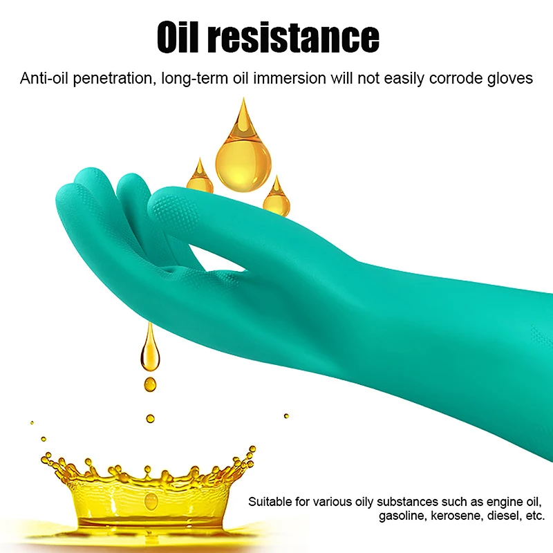 Gants nitrile réutilisables de qualité professionnelle, rouges, conçus pour une résistance chimique et mécanique, taille XL.