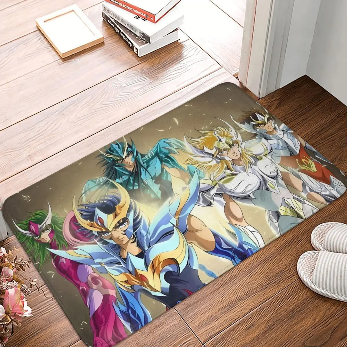 

House entrance carpets Anime and Animals Home doormat entrance Room Bath mat Foot mats non-slip mat Kitchen water absorption mat