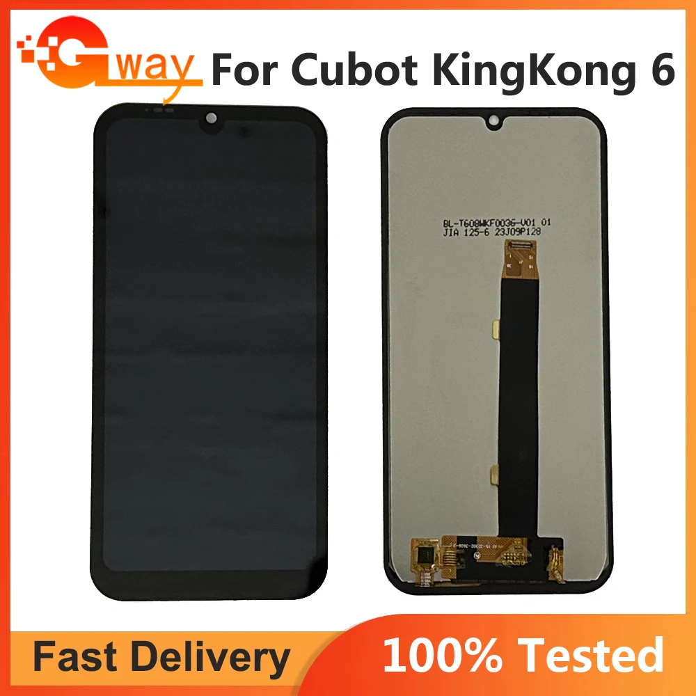 

For Cubot KingKong 6 LCD Display + Touch Screen Digitizer Replacement For Cubot KingKong6 King Kong 6 LCD Sensor + Glue