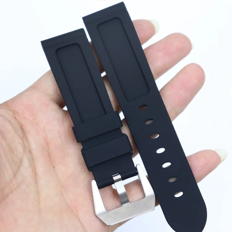 High Quality Silicone Waterproof Sport Watch Strap Replacement