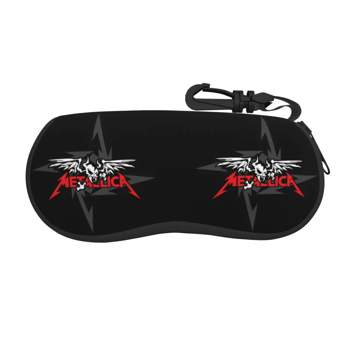 

Metallicas Heavy Metal Rock Band Sunglasses Soft Case Neoprene Zipper Shell Eyeglass Case Custom Protective Box For Glasses
