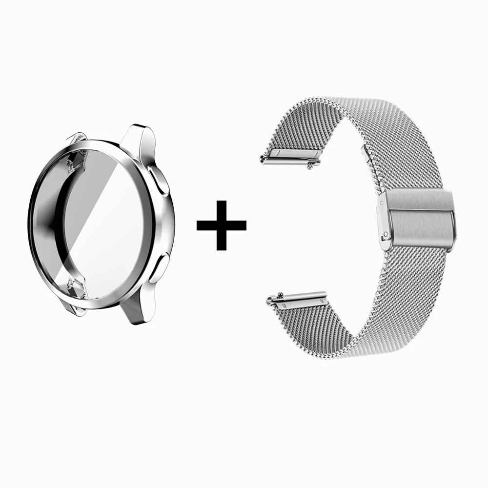 TPU ̽ + ð  Garmin Vivoactive 4S 4 Garmin venu SQ/SQ  ո Ʈ ݼ  ȣ Ŀ 