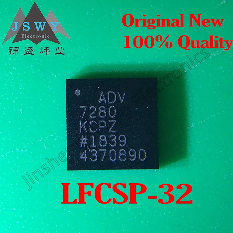 

1~5PCS ADV7280KCPZ package LFCSP-32 video interface chip IC IC 100% brand new original free shipping