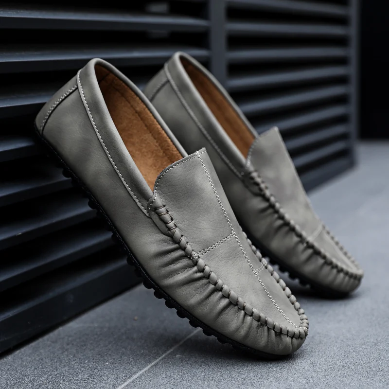 

Fashion Men England Stylish Casual Moccasins Shoes Breathable Male Business Dress Shoes Spring Summer Mens England Trend Loafers