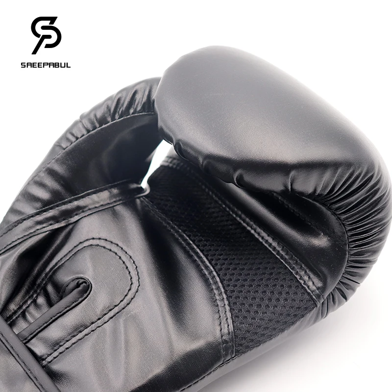 Cheap Price Boxing Glove PU Leather Kickboxing Protective Gloves Adult Punching Training Sanda Sports Supplies MMA Boxing Gloves