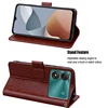 Funda para ZTE Blade A34 Case Leather Book Stand Magentic Wallet Coque PU Leather Capas Flip Phone Cover For ZTE Blade A34 чехол 3