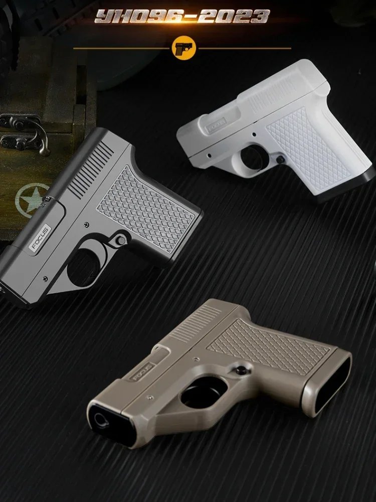 2025 New Gun style Gas Lighter Multi functional 3-in-1 Personalized Cigarette Box Lighter Men's Gift Smoking Accessories