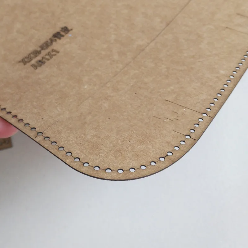 1세트 DIY 크래프트 종이 템플릿 패션 메신저 백 가죽 공예 패턴 스텐실 세트 (바느질 및 공예용)