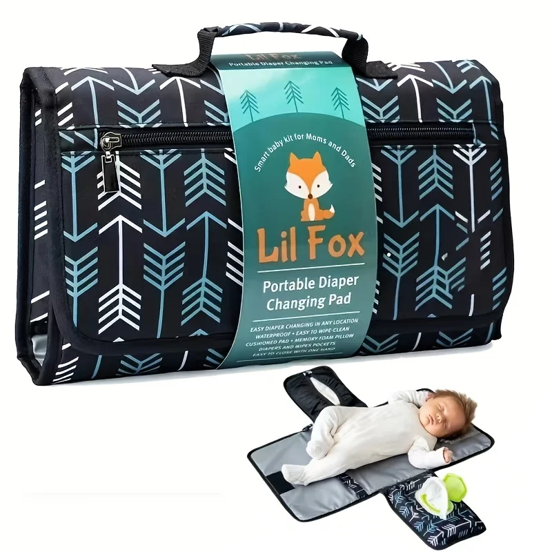 Baby Outdoor Foldable Changing Pad, Baby Travel Portable Diaper Pad, Newborn Mother And Bag, Diaper Changing Pad