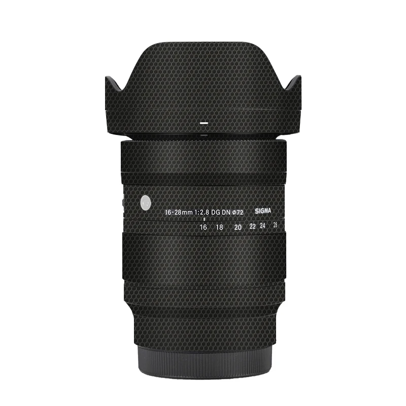 Sigma 16-28 f2.8レンズビニールデカールスキンラップforsigma