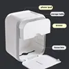 Wall mounted waterproof toilet paper storage box bathroom shower rack storage rack bathroom rack tissue box 4