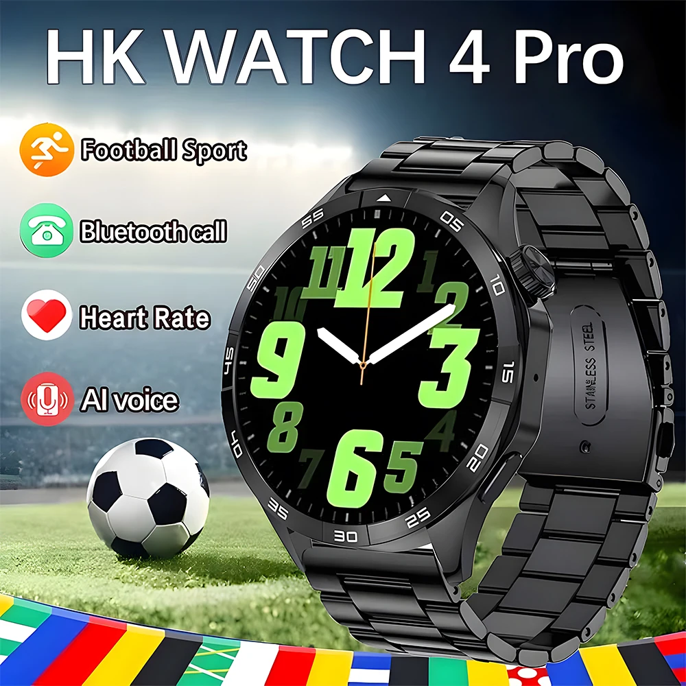 화웨이 워치 GT4 남성용 스마트 워치 100 + 스포츠 모드, 녹색 축구 스포츠 트래커, AMOLED BT 통화 스마트 워치, 2024 신제품