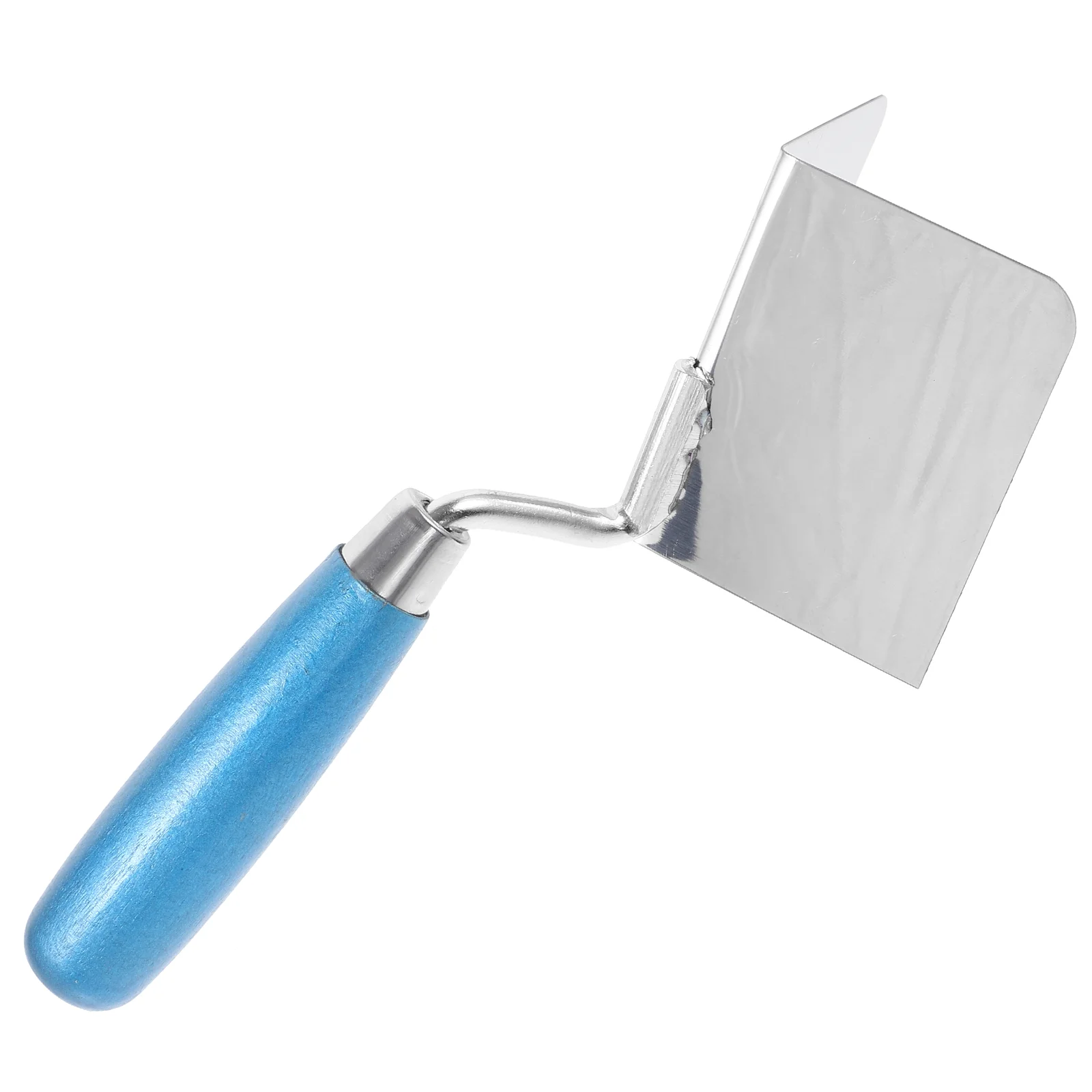 Drywall Corner Tool Outside Corner Trowel Stainless Steel Plastering Trowel Handble Plaster Drywall Finishing Tool Internal