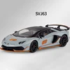 1:18 Lamborghinis Aventador SVJ63 Alloy Toy Car Model Wheel Steering Sound and Light Children's Toy Collectibles Birthday Gift 2