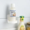 Self Adhesive Bottles Holder Tray Round Wall Mounted Hand Soap Dispenser Tray 3