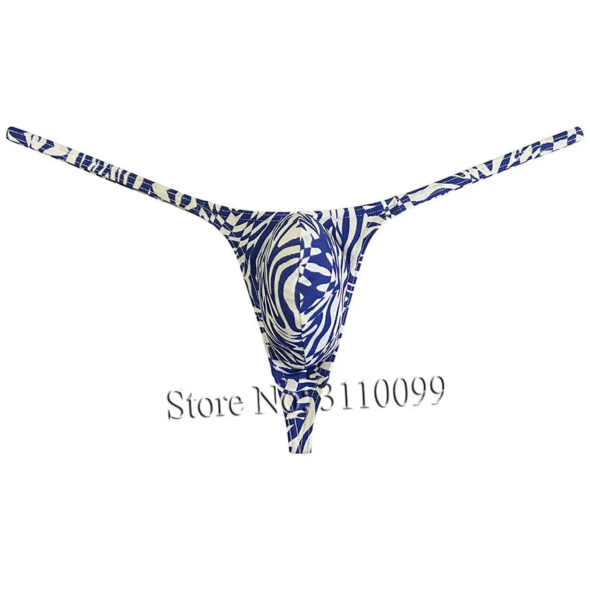 Herren Bikini Slips Durchsichtig Unterwäsche Sissy Bunt Kontur Etui