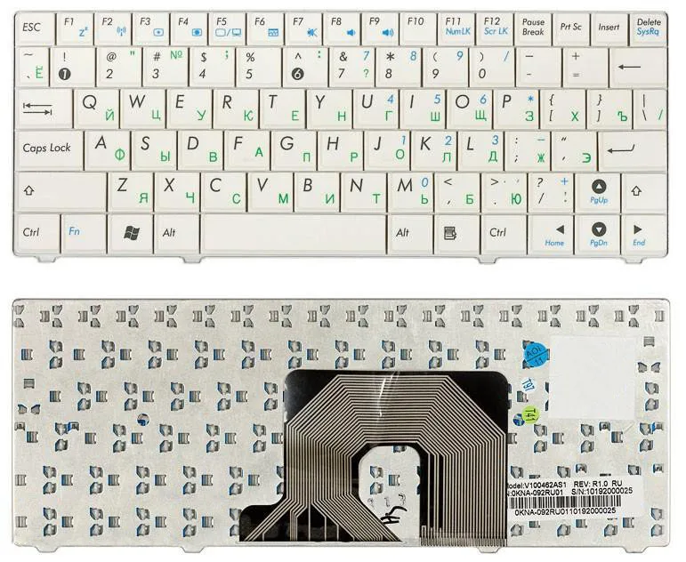Клавиатура для Asus EEE PC T91 русская белая | Компьютеры и офис