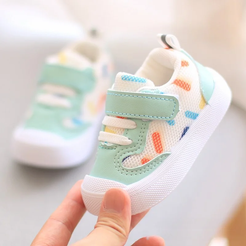 아기신발Baby Walking Shoes Spring Autumn Mesh Shoe Soft Soled