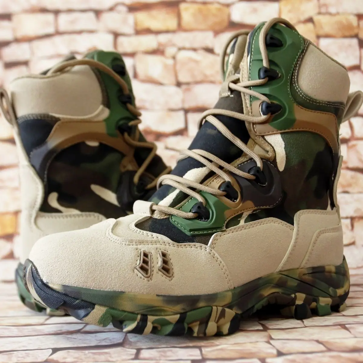 Mens High Top Special Tactical Boots Fashion Casual Boots Desert Cross Country Outdoor Hiking Work