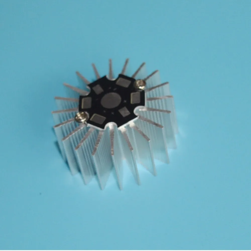 5PCS 36mmX15mm LED Heatsink Radiator Aluminum 1W 3W Heat Sink Radiator for Household Lamp Replaceable