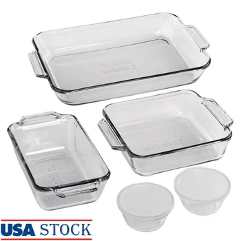 7 Piece Glass Baking Dish Set 1