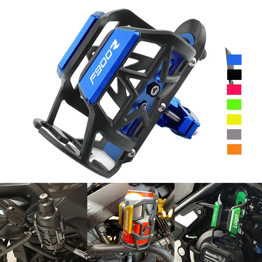 

For BMW F900R F900XR F 900 R XR 2019-2023 Accessories CNC Beverage Water Bottle Drink Cup Holder Bracket Mount