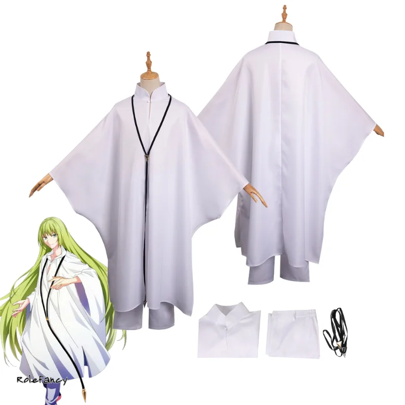 

Fate Grand Order Enkidu Cosplay Costume Kimono for Women Men Outfit Fantasia Tops Pants Halloween Carnival Party Disguise Suit