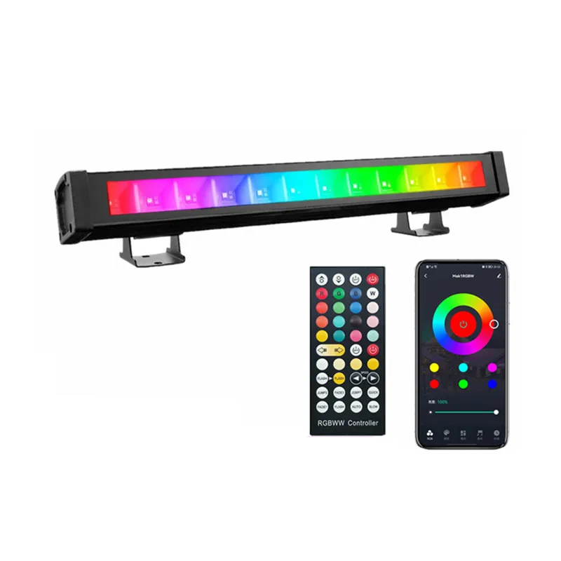 RGB CCT Graffiti Bluetooth Wall Washer Light Mobile App Remote Control Flood Light  Full Color Projecteur Led Party Disco lights graffiti 390eyes dual light source wireless wifi high definition network monitoring camera human tracking remote monitoring