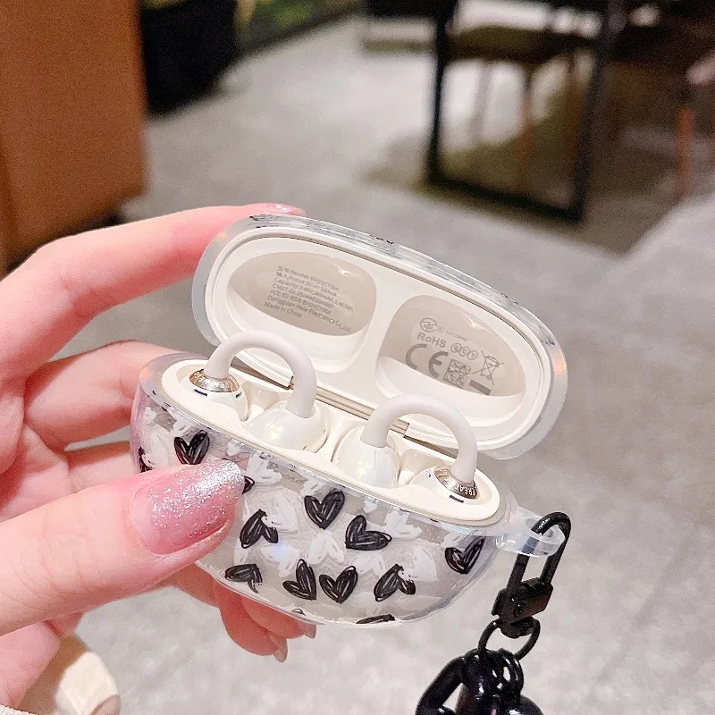 3D Clover Cute Sea World Stars Soft TPU Headphone Cover with Pendant – Shockproof Protective Sleeve