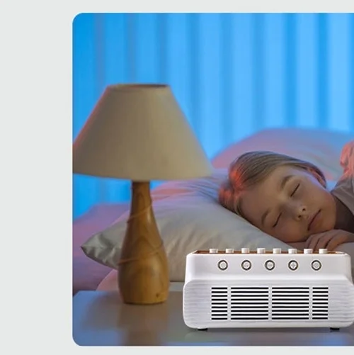 Nature Sounds Mixer Speaker Craeative Music Box Rechargeable Bluetooth Speaker Timer White Noise Sleep Machines Desktop Speaker