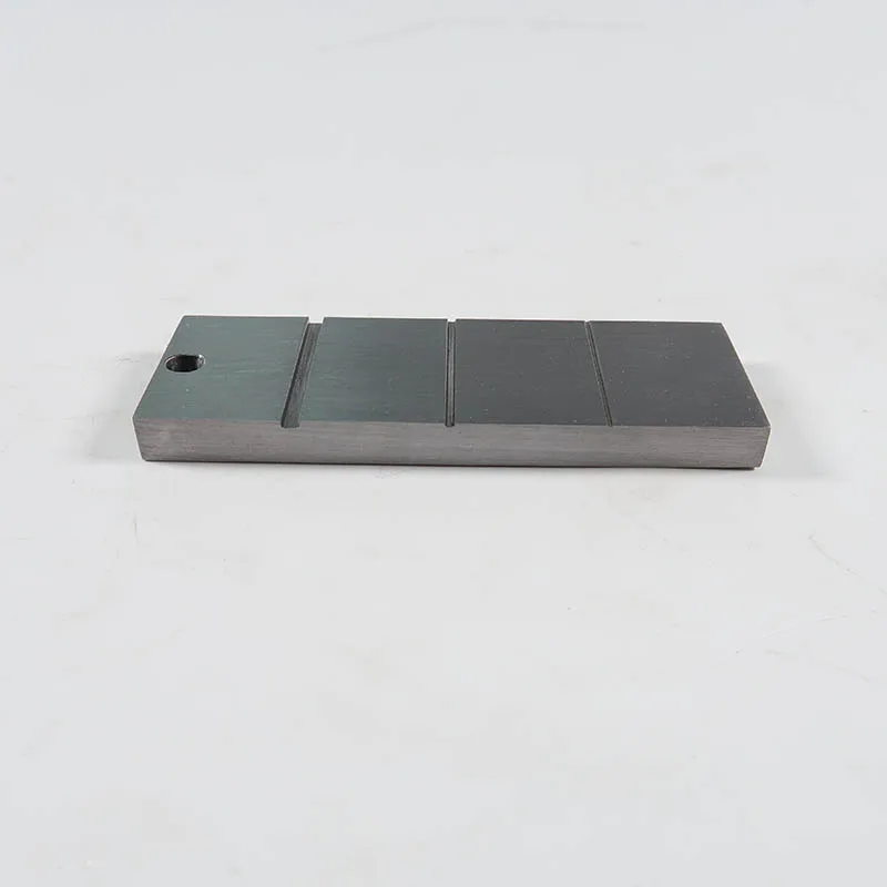 Eddy current cal blocks EDM block material : 1018 steel