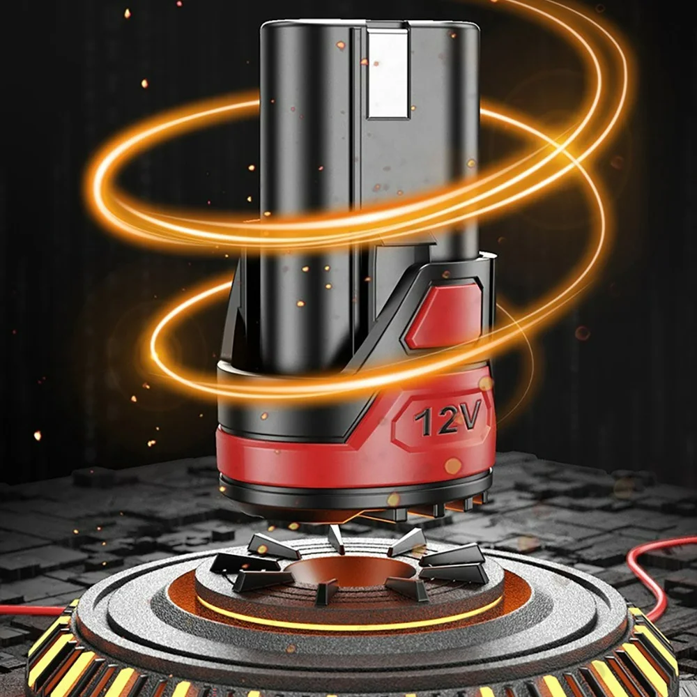 12V Cordless Electric Chainsaw Chain Grinder Electric Drill Mini Grinder Engraver Sprocket Machine Electric File Rotary Tool 4