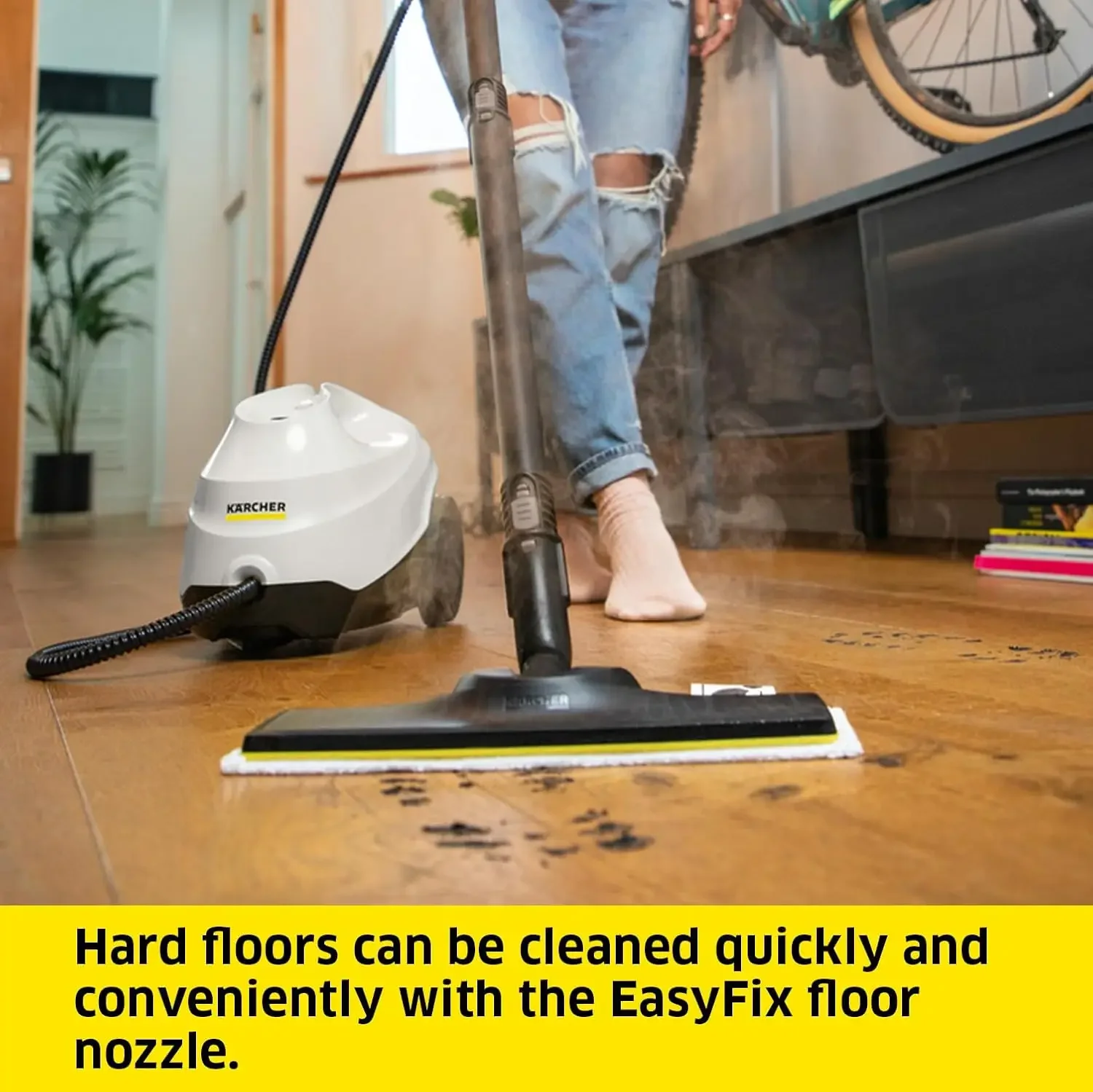 SC3 Steam Cleaner with Attachments, Multi Purpose Power Steamer – Chemical-Free, 40 Sec Heat-Up, Continuous Steam - for 5