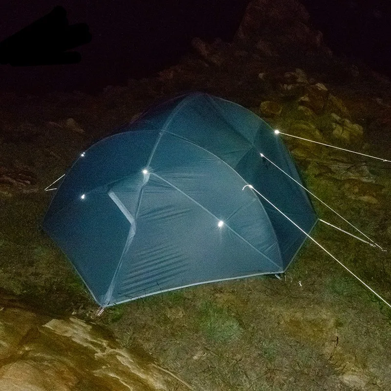 3F UL GEAR-Corde de coulée en nylon UHMWPE, 1/2/1mm, 20 mètres, pour tente de camping en plein air