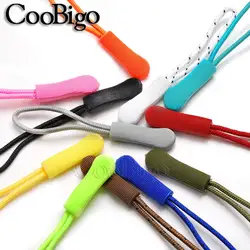 Zipper Pull Cord Fasteners - Set of 10 for Clothing, Bags, and Accessories (Mixed Colors Send)