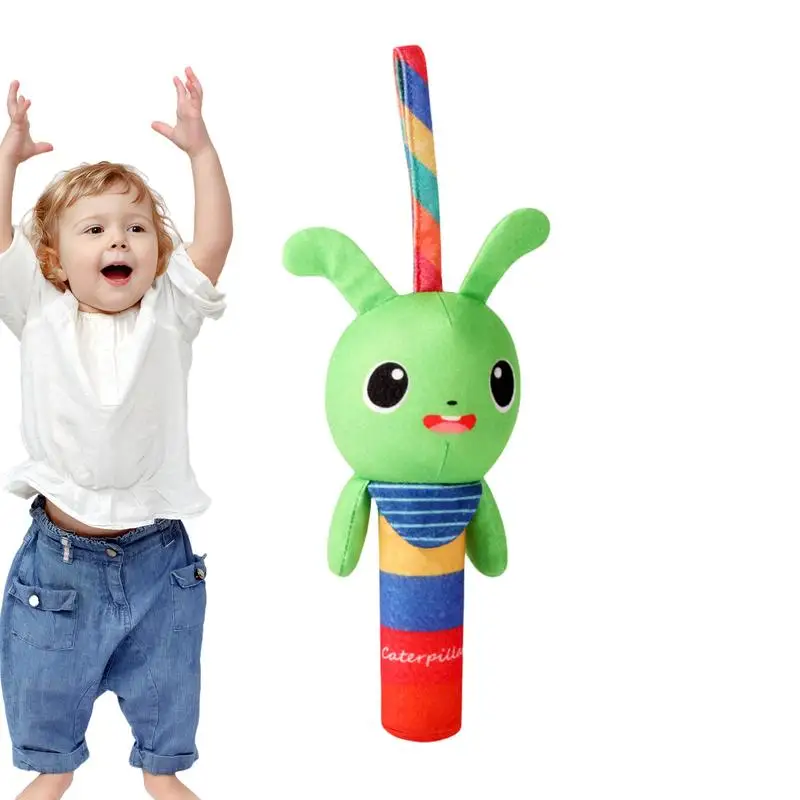 

Hand Rattles Toys Cartoon Animal Sound Toys Colorful Rattle Toys For Shape Cognitive Ability Soft Children Toys For Home