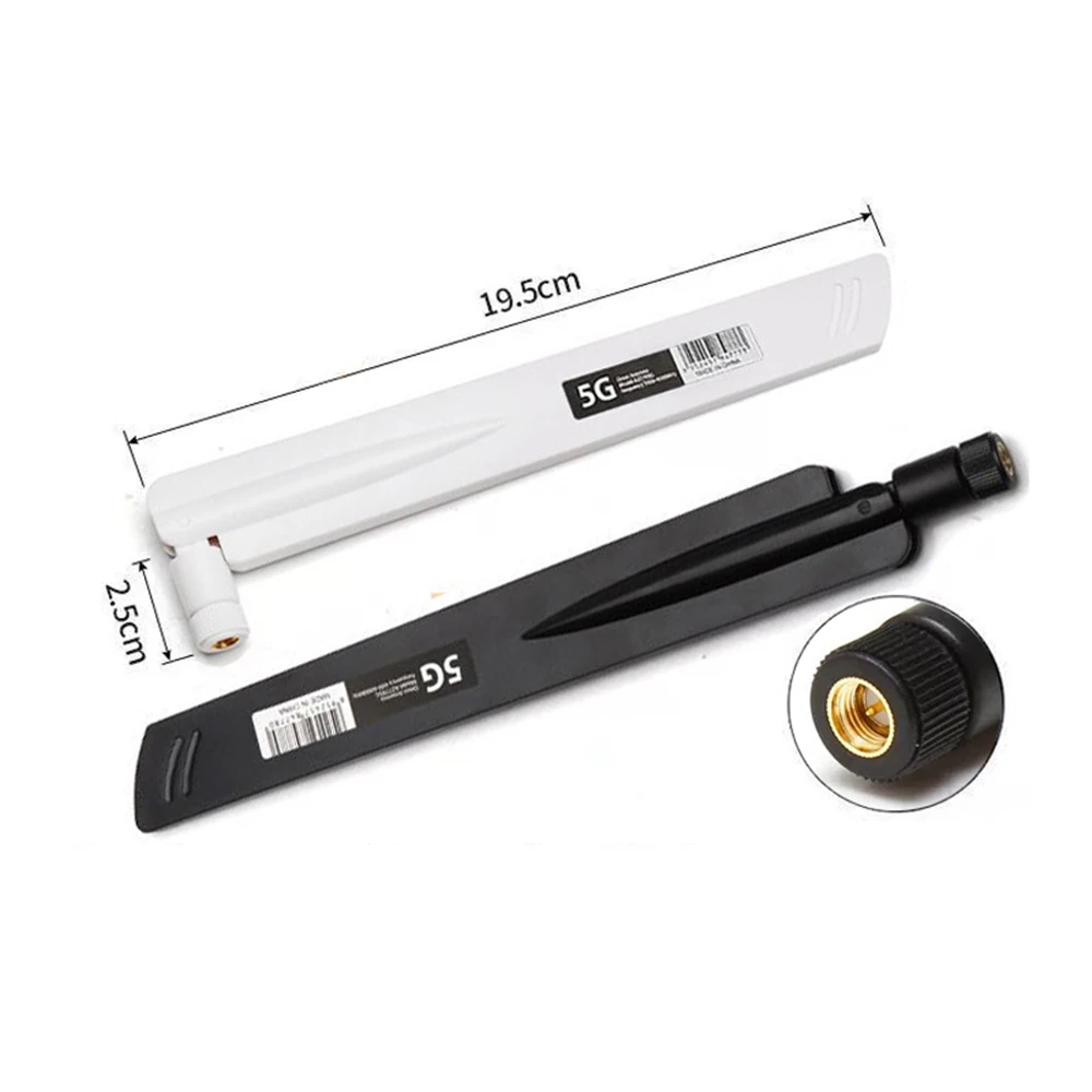 Wifi Antenna 5G 600-6000MHz 18dBi Gain SMA Male For Wireless Network Card Router High Signal Sensitivity