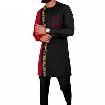 Adekunle Embroidered Dashiki Outfit