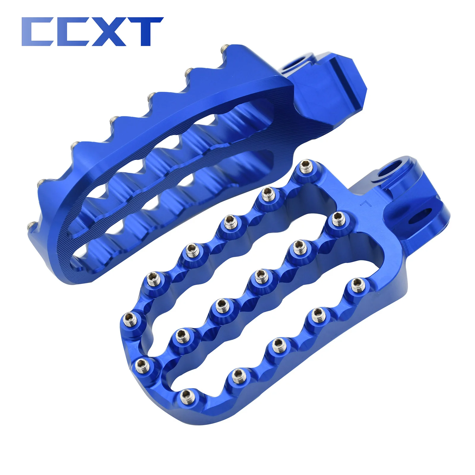 Pedane Wide Per Moto Dirt Bike - In Alluminio, Per KTM, Beta, Husqvarna - Foto 6