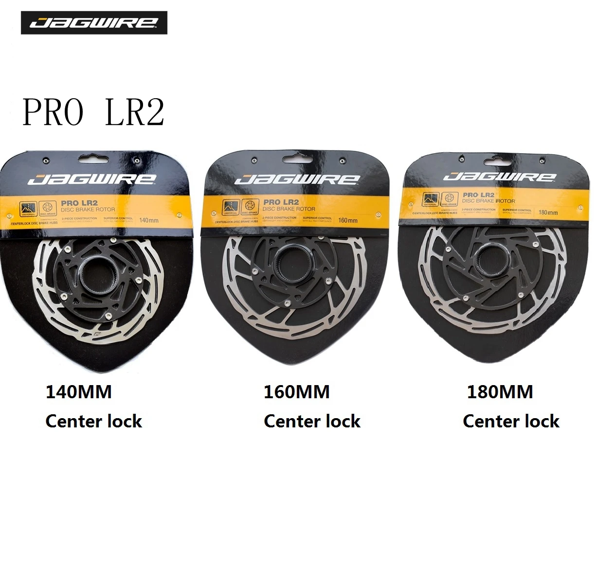 Jagwire PRO LR1 LR2 Center lock rotor 140 160mm 180mm Road bike