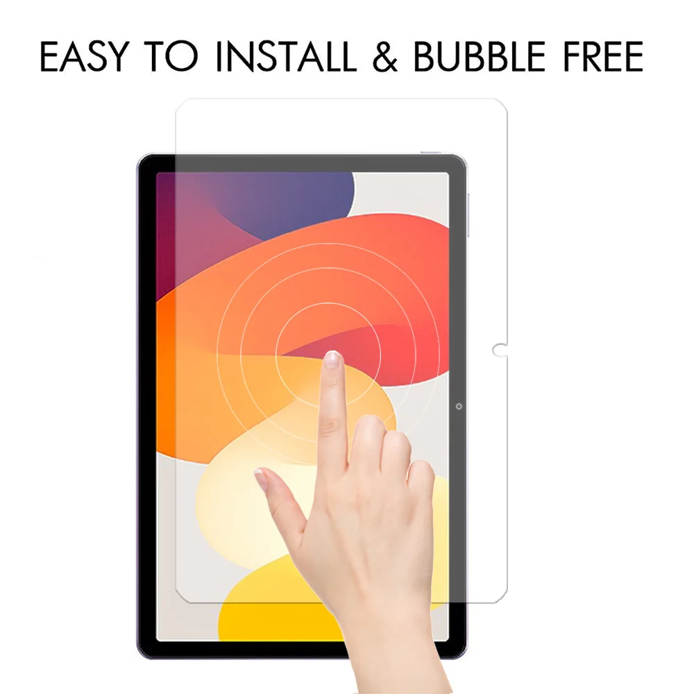 3PCS for Redmi pad SE 11'' /Pad pro 12.1''/Pad SE 4G 8.7''/10.6'' Tempered Glass screen protector 3 packs protective tablet film 6