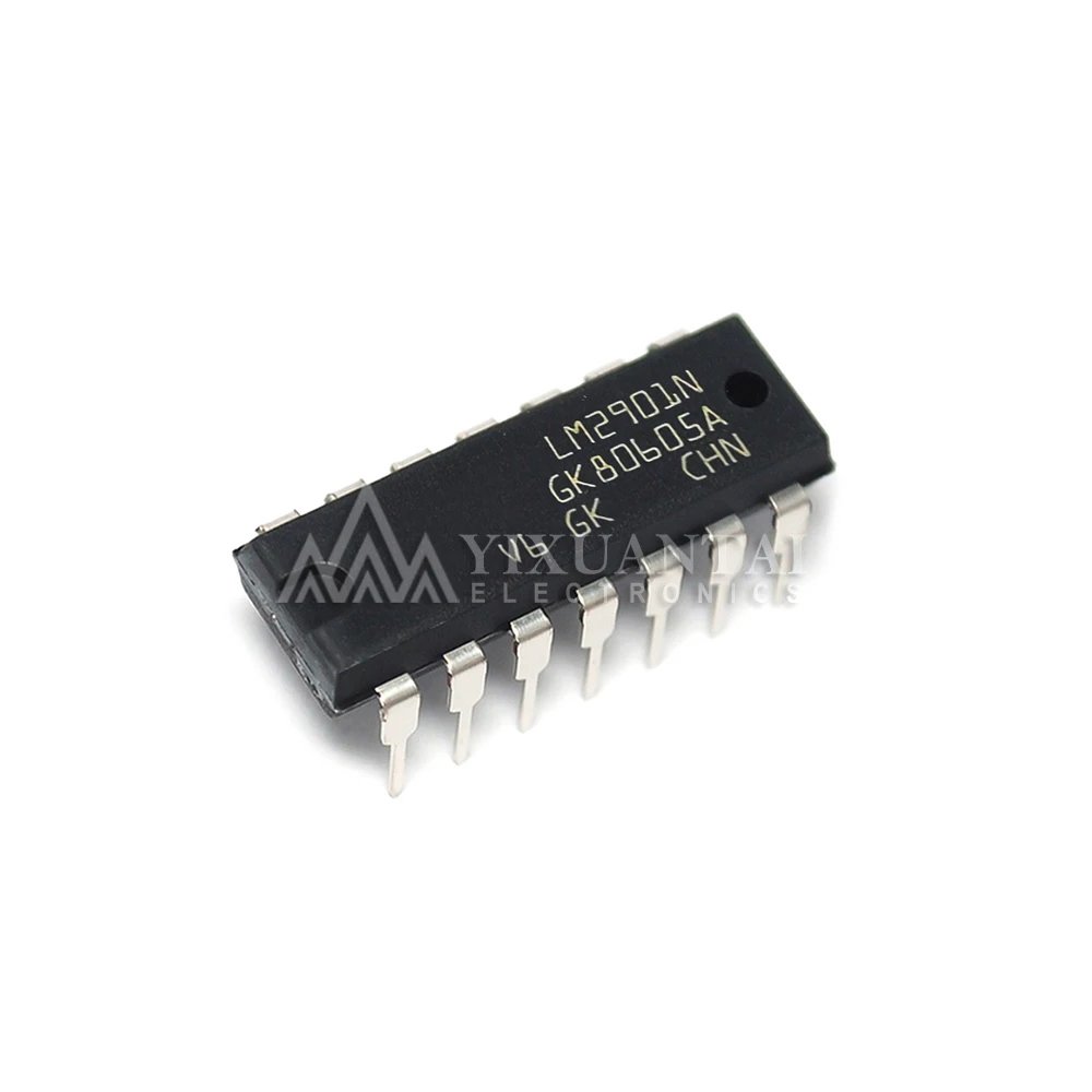 10pcs/lot LM2901N  IC COMPARATOR 4 DIFF 14DIP  New Original  DIP14 LM2901