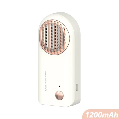 Air Purifier for Home Car Interior Ozone Deodorizer USB Rechargeable Formaldehyde Smoke Odor Remover Portable Purifier