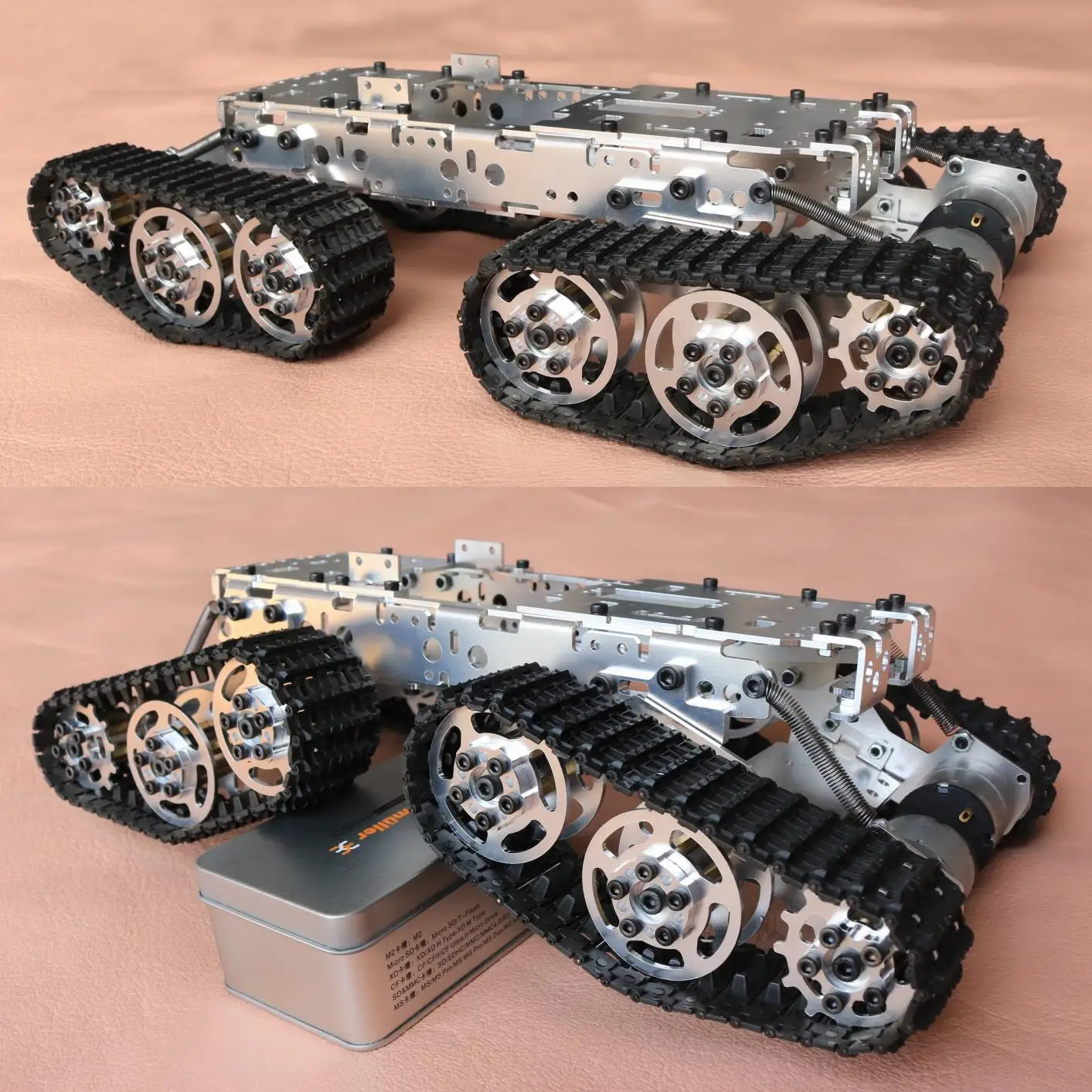 

Tank Intelligent Car Track Damping Chassis Intelligent Car Chassis