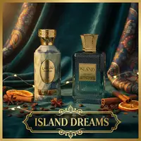 Parfum de parfum d'agrumes de rêve d'île, 100ML, saveur d'épice fraîche orientale, parfum longue durée pour hommes, parfum de dubaï et d'arabie 1