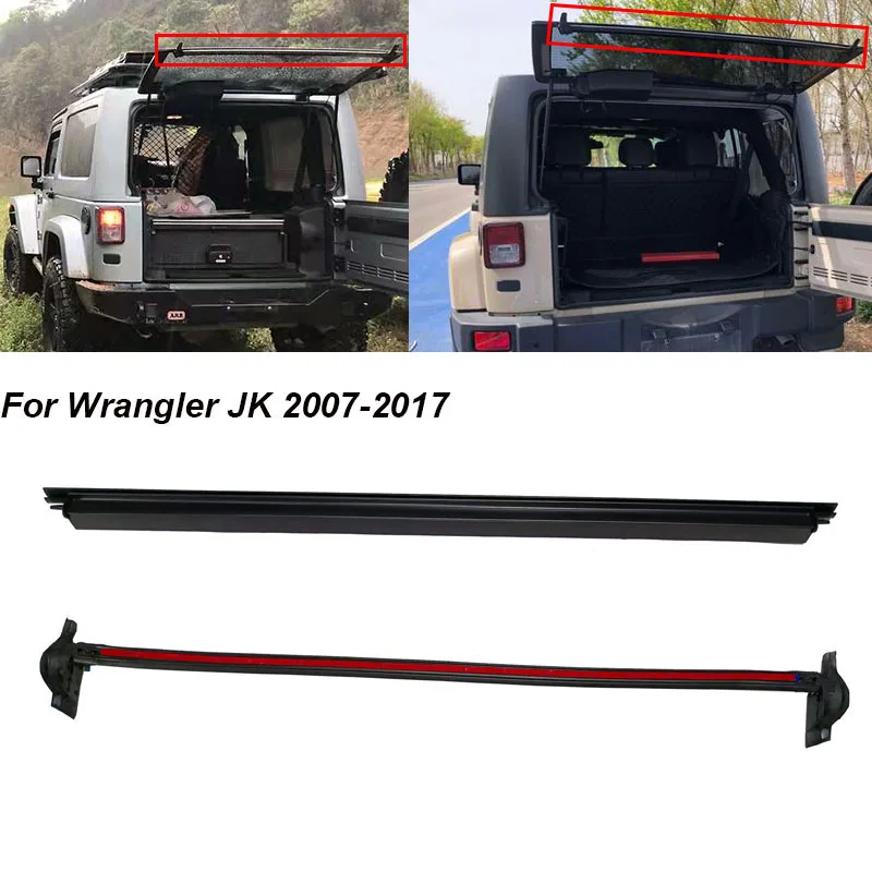 

Rear Hatch Liftgate Body Rubber Weatherstrip Seal Tail Windshiled Protective Anti-Scratch Strip For JEEP Wrangler JK 2007- 2017