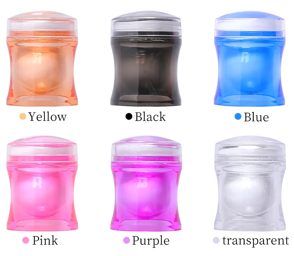 Description Picture 5 of itemColorful Nail Stamping Plates Silicone Nail Stamper Stamping Nail Art Accessories Diy All For Manicure Tools