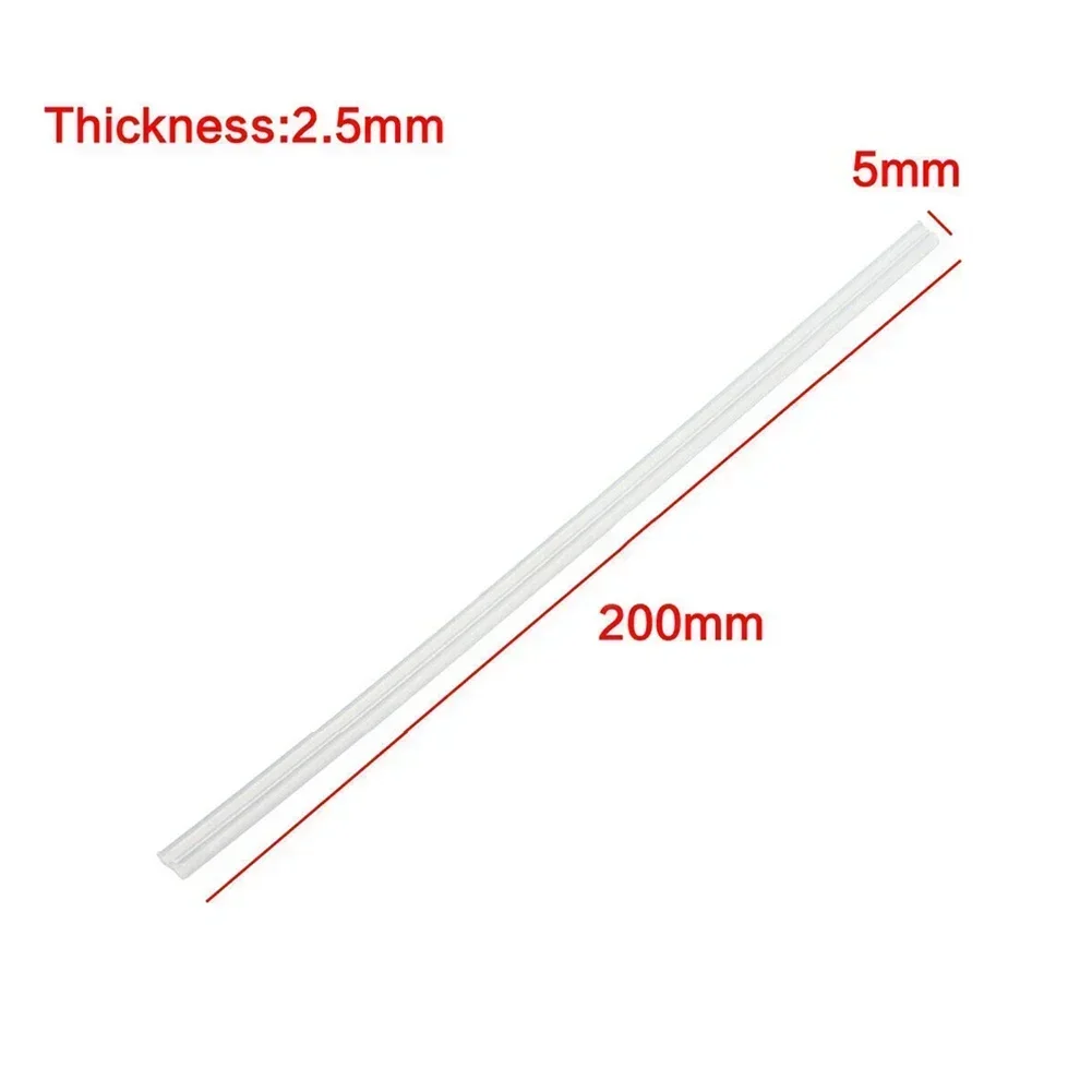 10pcs 200mm Plastic Welding Rods ABS/PP/PVC/PE Welding Sticks For Plastic Welder Gun Bumper Repair Supplies 200x5x2.5mm